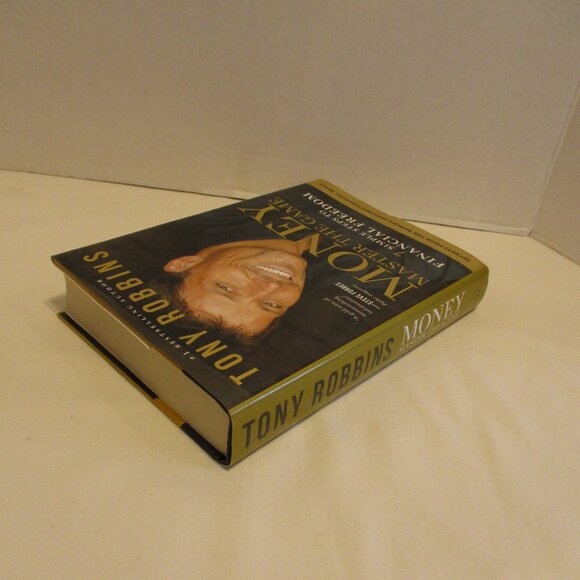 Tony Robbins Money Master The Game Medium Black White Red Financial Book - Picture 3 of 6